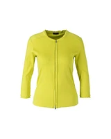 Rib Zip Jacket