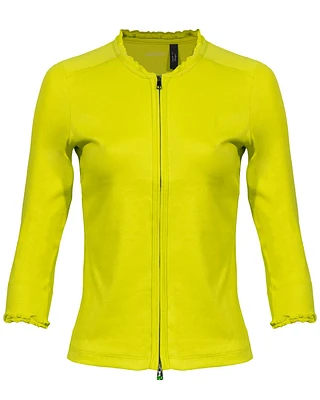 Rib Zip Top