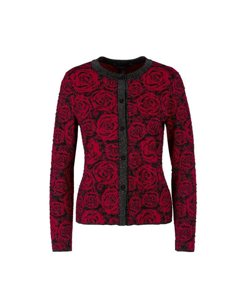 Rose Print Cardigan
