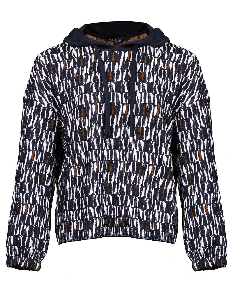 Marc Cain Striking Print Hoodie