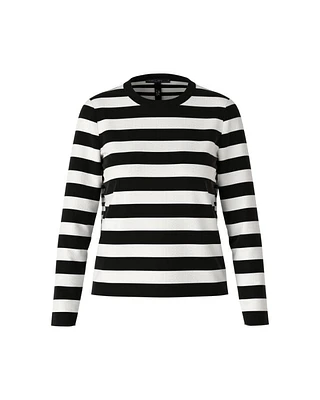 Marc Cain Stripe Knit Pullover