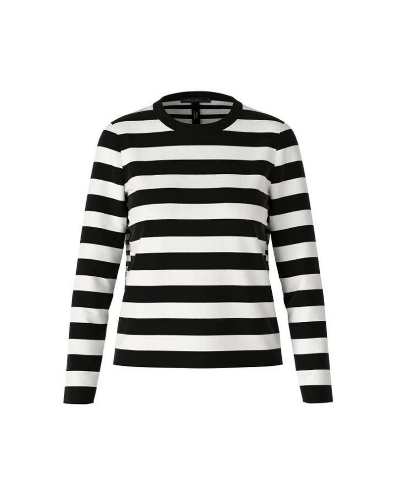 Marc Cain Stripe Knit Pullover