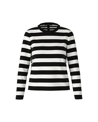 Marc Cain Stripe Knit Pullover