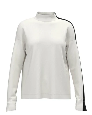 Stripe Sleeve Pullover
