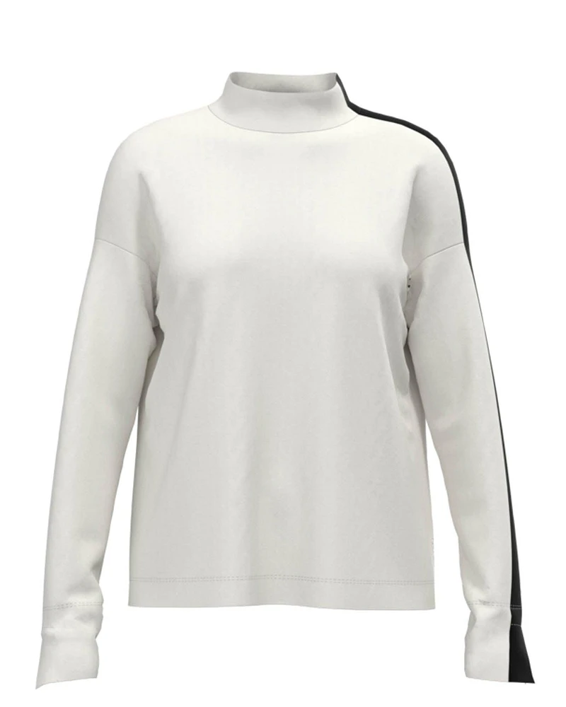 Stripe Sleeve Pullover