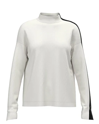 Stripe Sleeve Pullover
