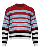 Marc Cain Striped Woolen Blend Sweater