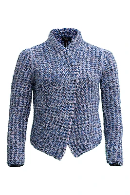 Tweed Knit Jacket