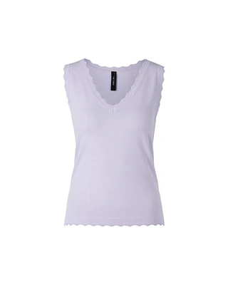 Marc Cain Wavy Trim Tank Top