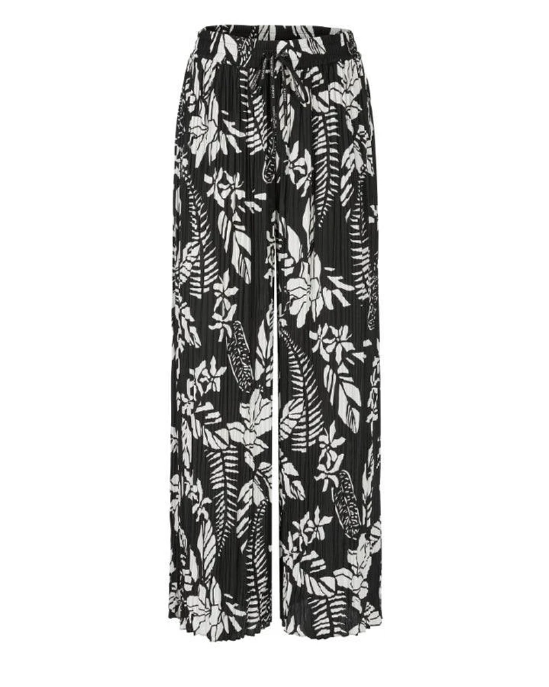 Marc Cain Wolin Print Wide Leg Pant