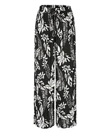 Marc Cain Wolin Print Wide Leg Pant