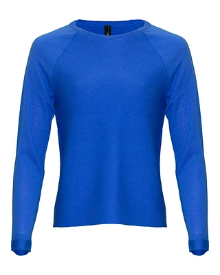 Wool Blend Round Neck Pullover