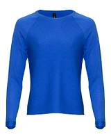 Wool Blend Round Neck Pullover
