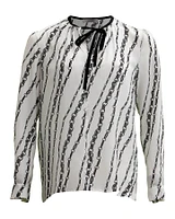 Chain Print Blouse