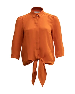 Dalila Front Tie Shirt