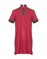 High Crew Neck T-Shirt Dress
