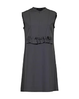 Nazarenas Scuba Dress Pewter