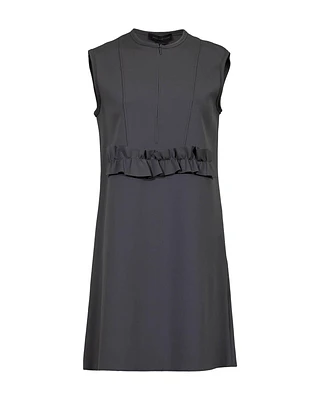 Nazarenas Scuba Dress Pewter