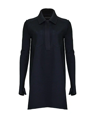 Nitrile2 Jersey Shirt Dress
