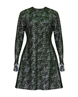 Racina Print Dress
