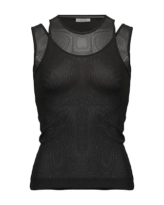 Tempo Tulle Layered Cami
