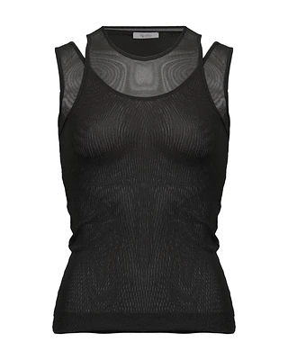 Tempo Tulle Layered Cami