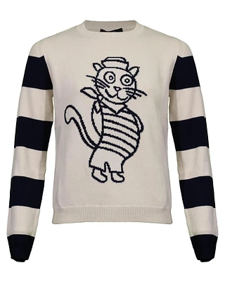 Gene Cat Graphic Sweater