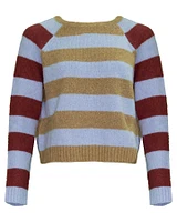 Geo Rugby Stripe Pullover
