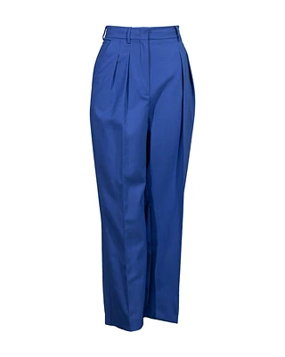 Manetta Wool Pleat Pant