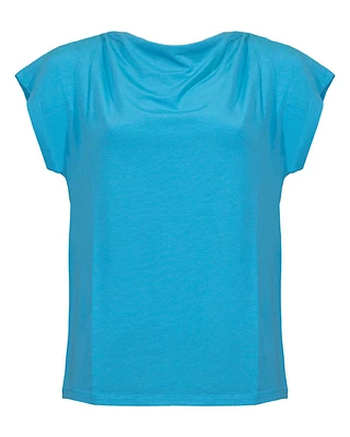 Multid Drape Neck T-Shirt