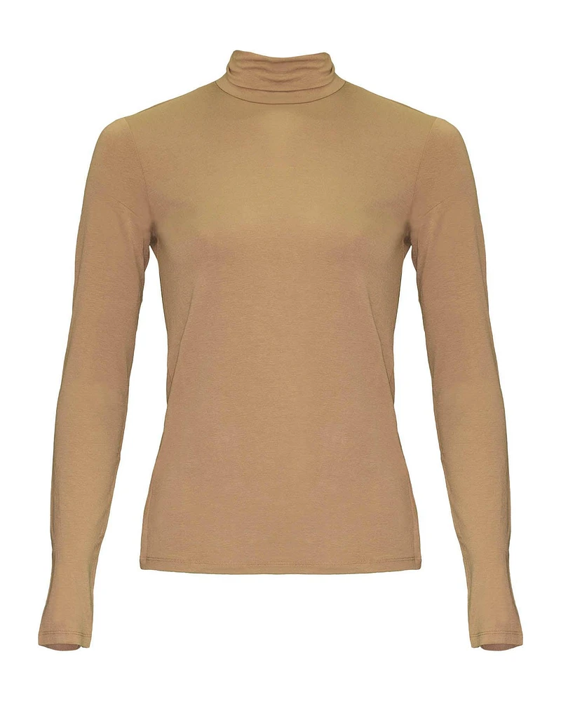 Multif Jersey Turtleneck Pullover