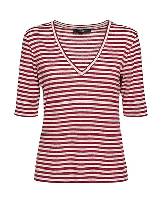 Naro Half Sleeve Striped Tee