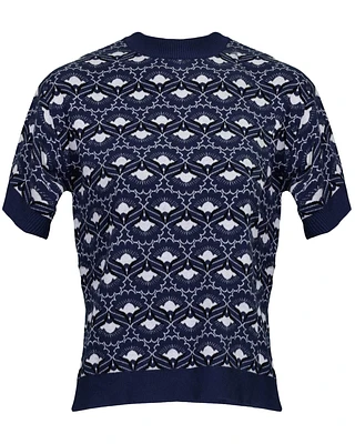 Vand Knit Print Pullover