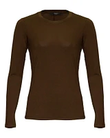 Viscose Jersey T-Shirt Hazelnut