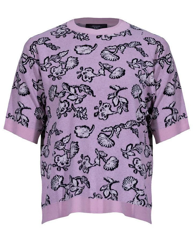 Max Mara Zufolo Floral Knit Top