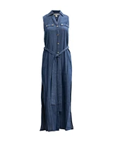 Chambray Maxi Dress