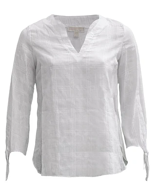 Cotton Tie Sleeve Top