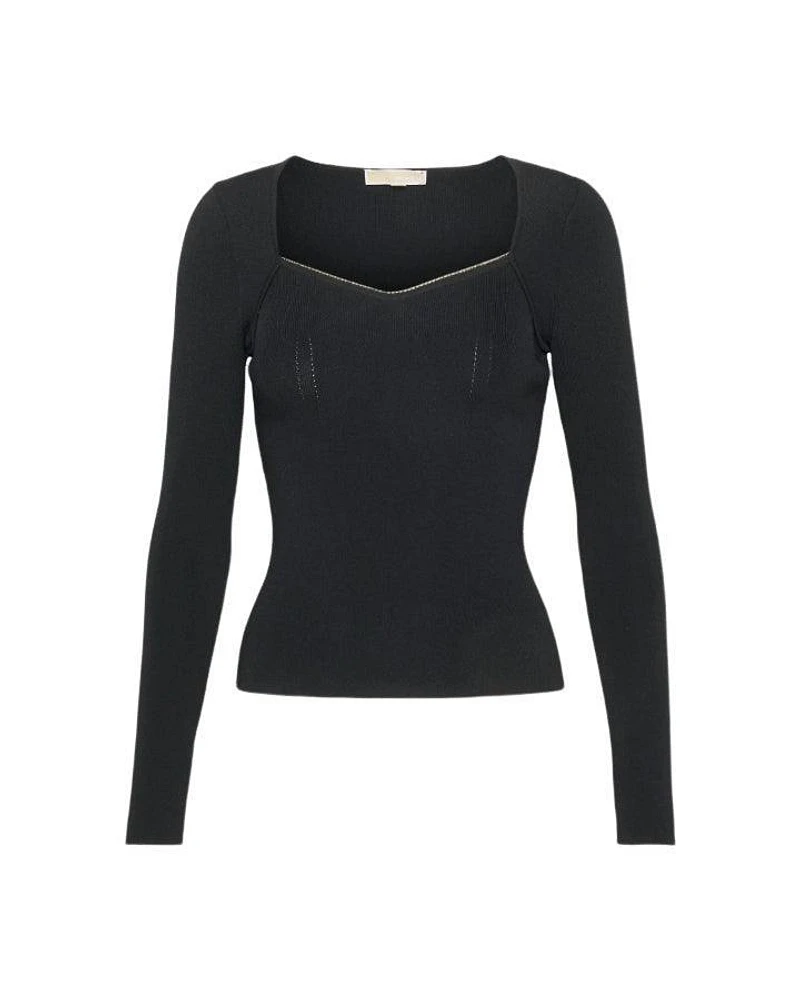 Gem Trim Bustier Top