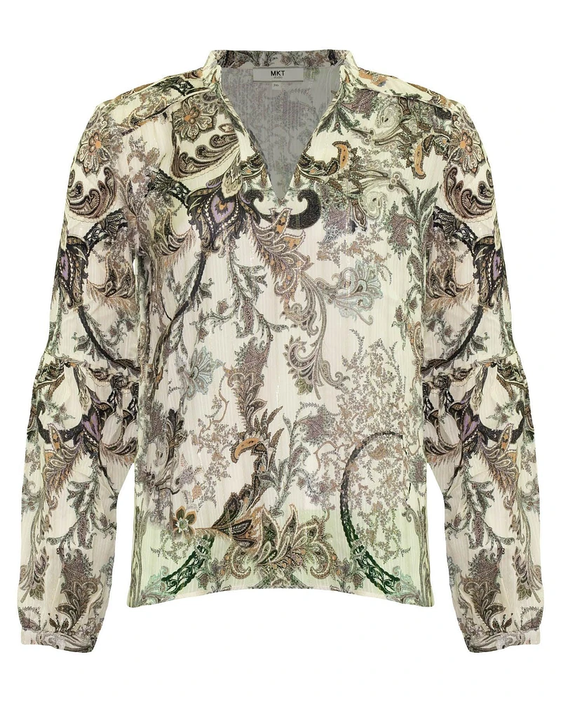 Hacola Print Blouse