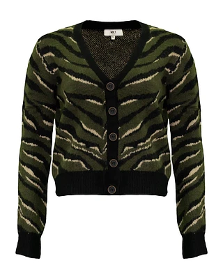 Korilia Animal Print Cardigan