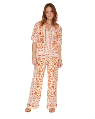 MKT Studio Perrini Border Print Pant