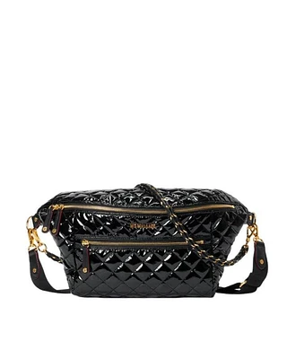 Black Lacquer Crosby Sling Bag