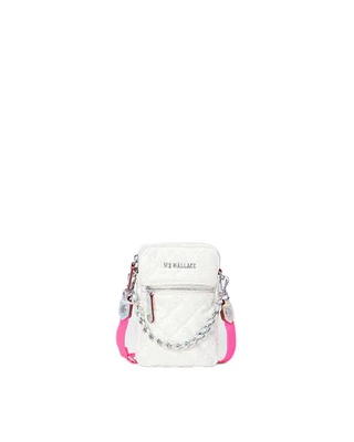 Pearl With Iridescent Micro Crosby Bag