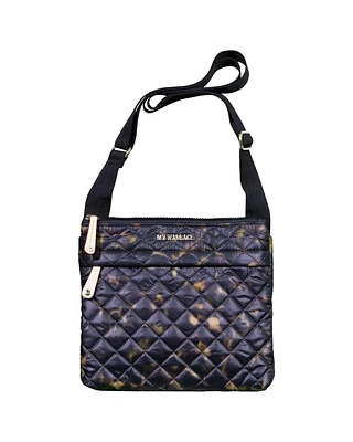 Tortoise Metro Flat Crossbody Bag