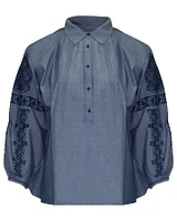 Abby Embroidered Top