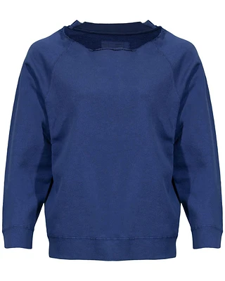 Nili Lotan Luka Scoop Neck Sweatshirt