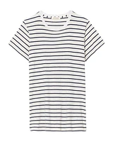 Nili Lotan Mariela Crewneck Stripe Tee
