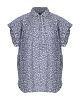 Normandy Floral Print Blouse