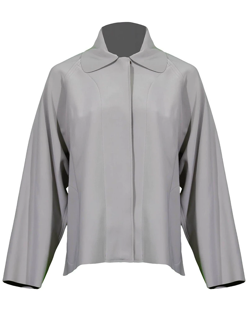 Norma Kamali Bonded Short Coat