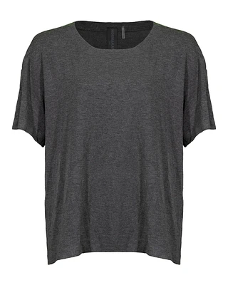 Boxy Top Dark Grey